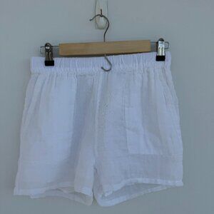White Arturo Shorts